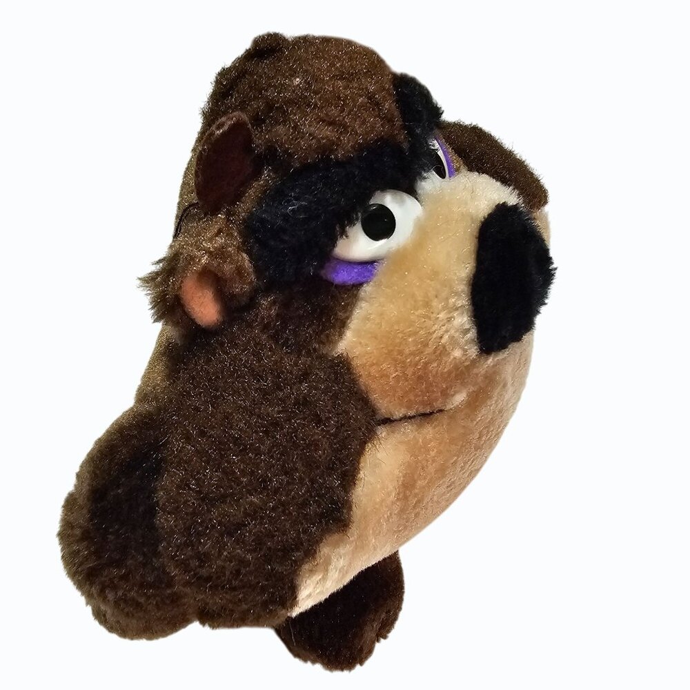 Vintage Tasmanian Devil Plush 1993 Warner Bros 24 K Company "Taz" 7 Inch - Picture 9 of 13